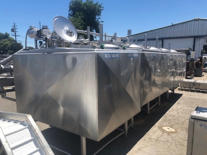 Used 6 Compartment Flavor Tank