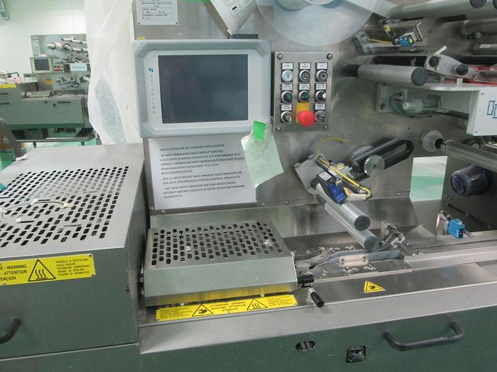 Used (2) EUROSICMA CANDY CUT AND FLOWPACK WRAPPERS