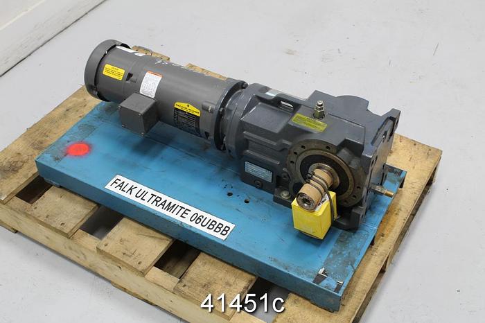 Used Falk ULTRAMITE 06UBB3A100A1B Gear Box, 100/1 Ratio #41451