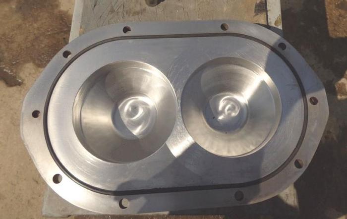 Used Pump, Positive, Waukesha, Mdl 220CU2, 30 HP, 4", 316 S/st, Transfer, B #S743276