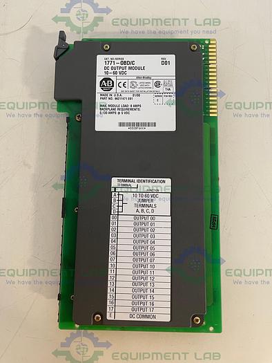Allen Bradley 1771-OBD Series C DC Output Module 10-60 VDC
