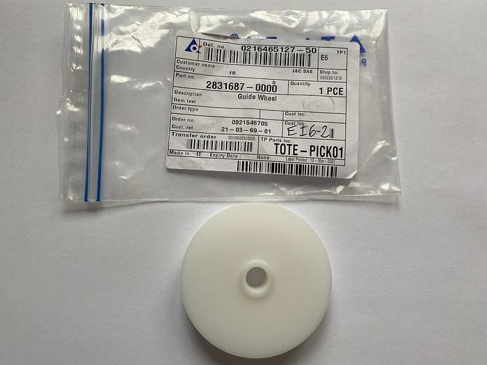 Tetra Pak Spare Parts Guide Wheel Part No. 2831687-0000