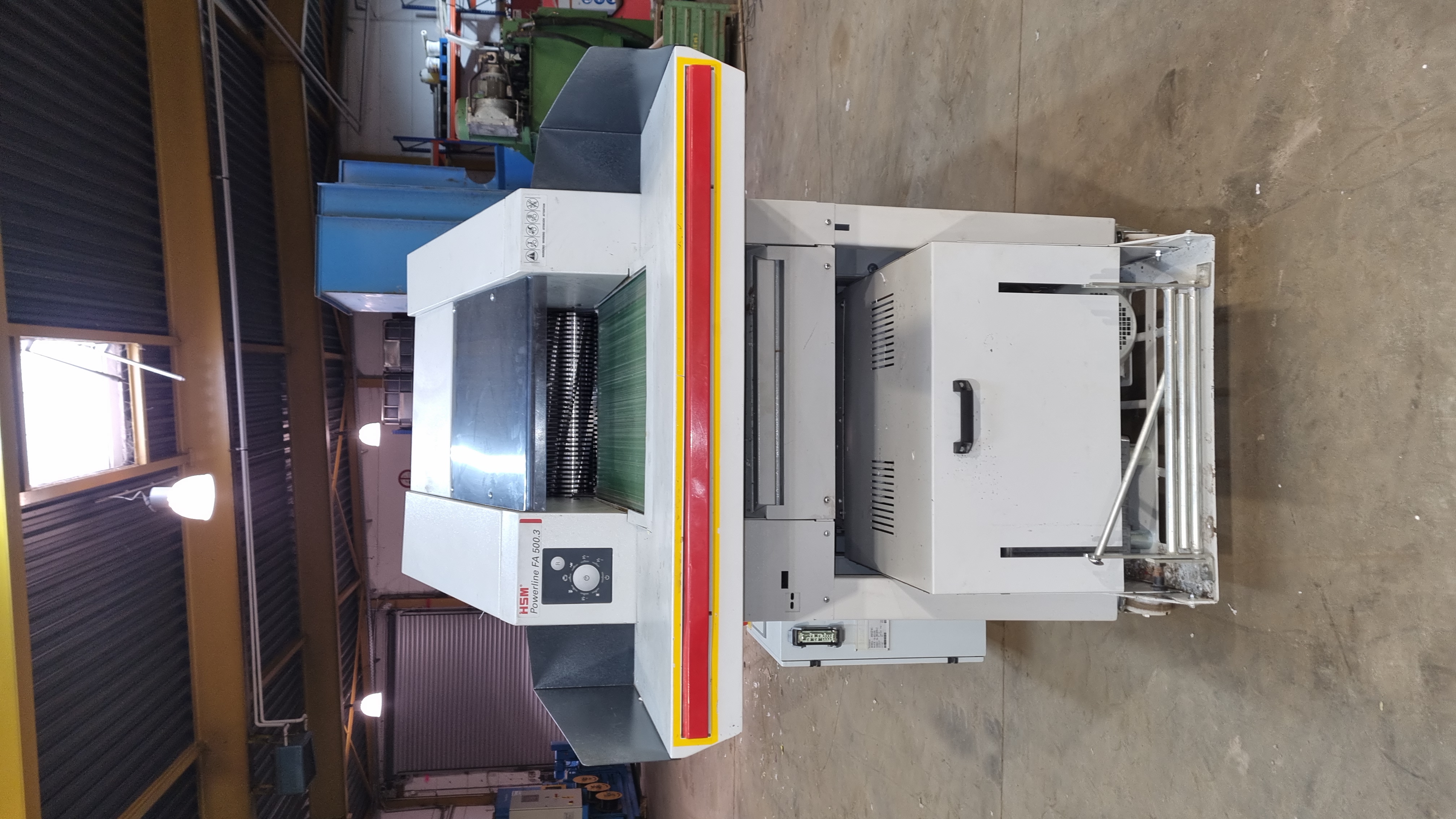 Used Schredder-Pressen-Kombination HSM Powerline SP 5088