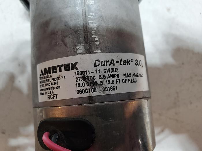 Used Ametek Pump Booster 150011 (X2)