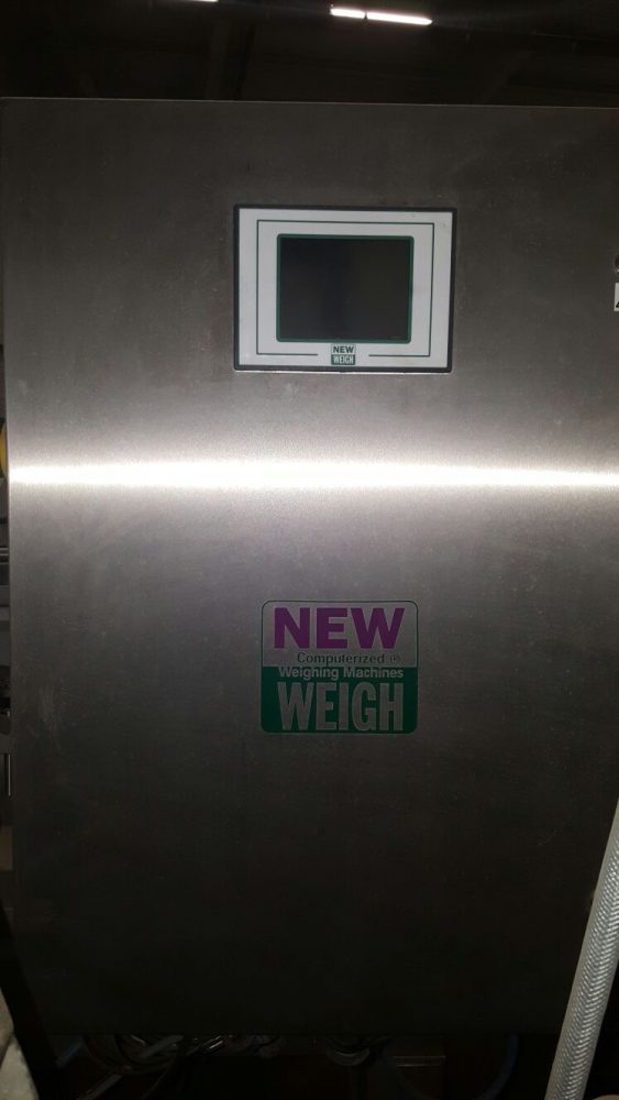 Used Newweigh lineair weighing and packing line