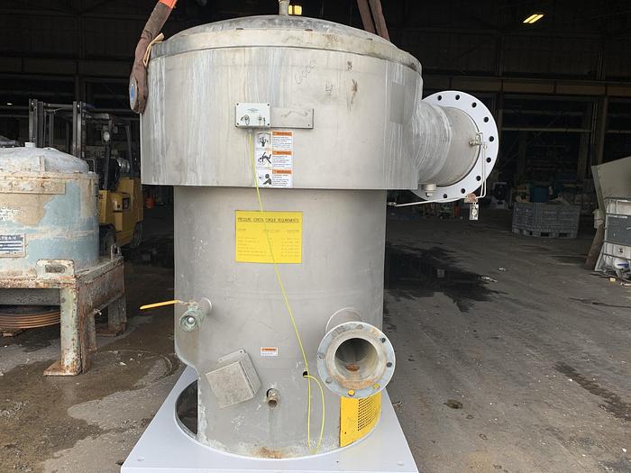 Used VOITH VERTICAL PRESSURE SCREEN S/S  125 HP