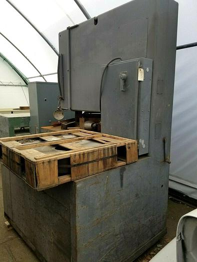 Used Grob 48 inch Band Saw with extra new wheel bandsaw