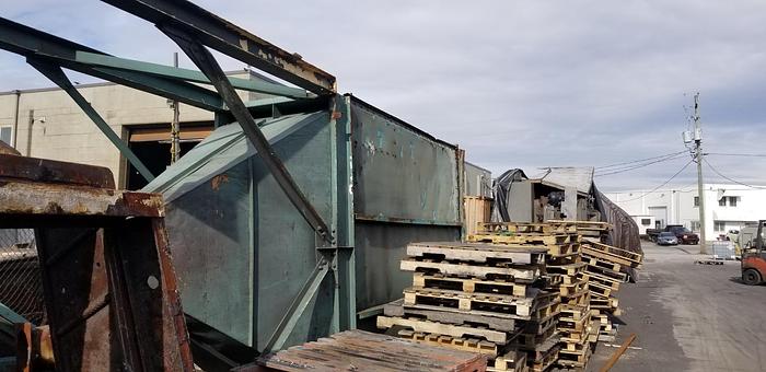 Used WHEELABRATOR 96" SWING TABLE SHOT BLAST