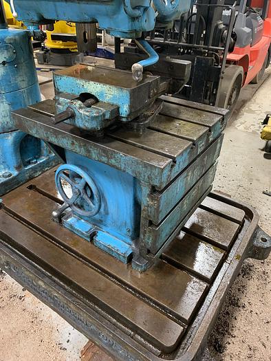 Used CARLTON 4' X 13" COLUMN RADIAL DRILL WITH 3A PRE-SELECT HEAD