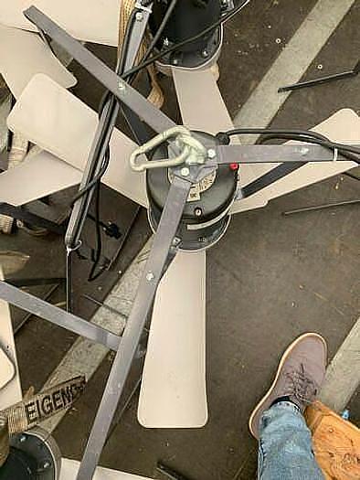 Used Nivola Nivolair V3 , Heizsystem für hohe Räume