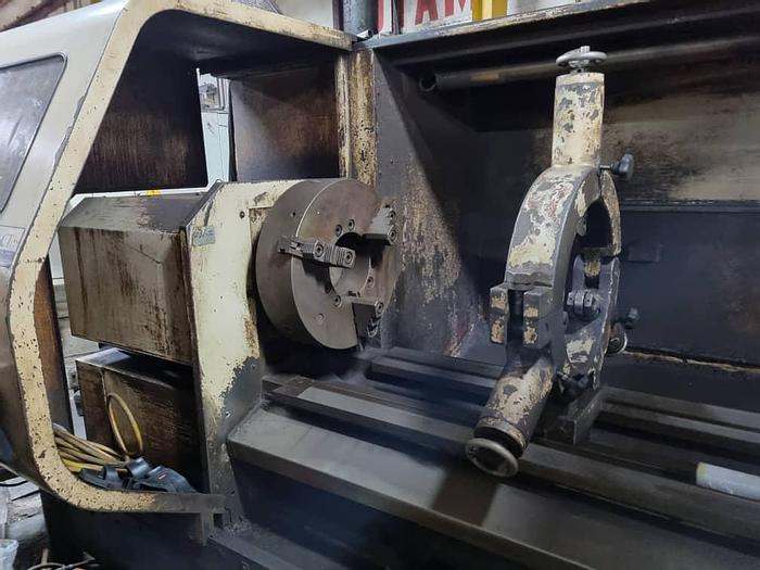 Used 2007 CNC TAKANG LA26-3000 HEAVY DUTY CNC TURNING LATHE MACHINE
