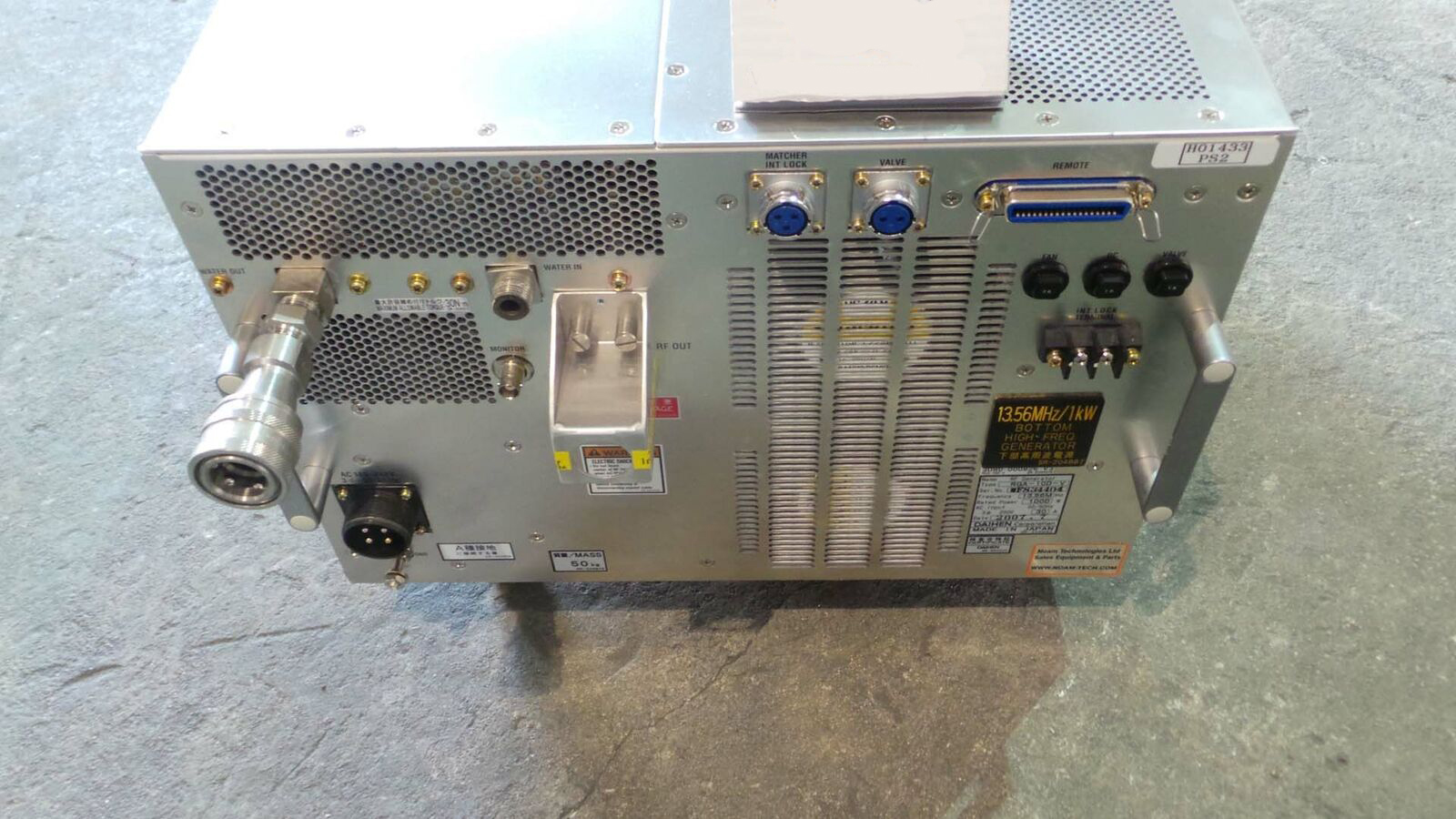Used Daihen Corporation RGA-10D-V RF Power Generator