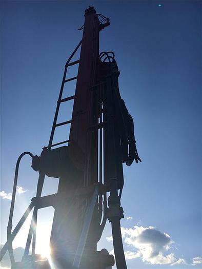 Used 1986 Gus Pech Brat 22R Drill Rig