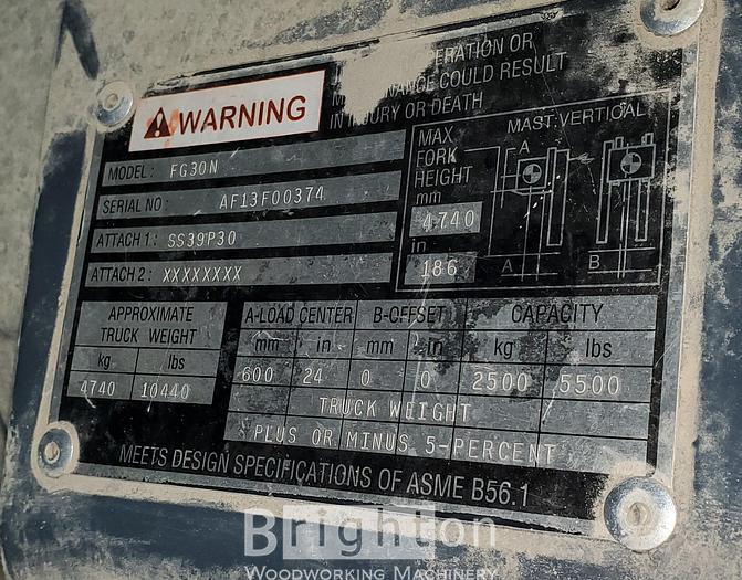 Used 2004 Mitsubishi FG30N