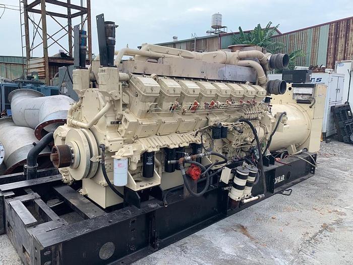 Used Mitsubishi S16R-Y1PTA-4 with Kohler Generator Marine set Low working hours