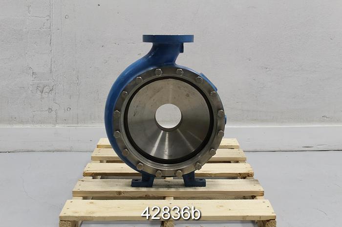 Unused Goulds 3196 3x4x13 Stainless Steel Pump Casing #42836