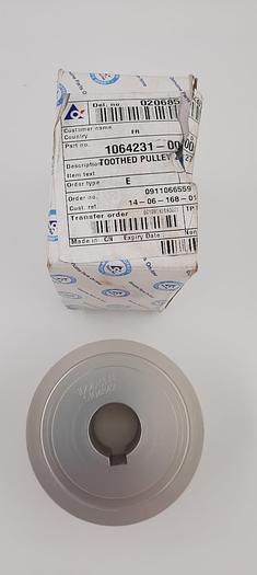Tetra Pak Spare Parts Toothed Pulley Part No. 1064231-0000, 1 pc.