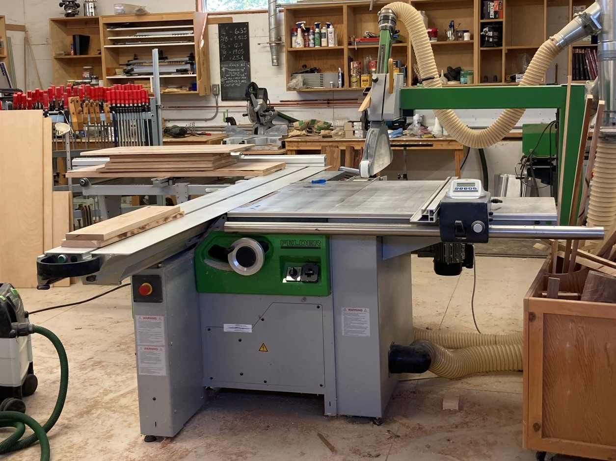Used Felder KF700S Sliding Table Saw