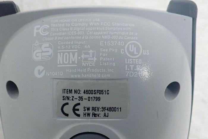 Used Honeywell Hand Held Products 4600SF051C Barcode Scanner