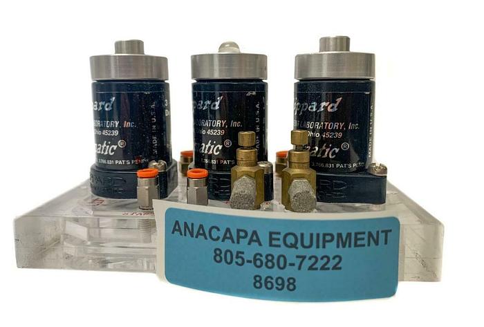 Used Clippard R343, R412, R343 Pneumatic Circuit Board Assembly (8698)W