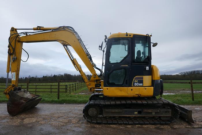 Used 2015 KOMATSU PC80 MR-3