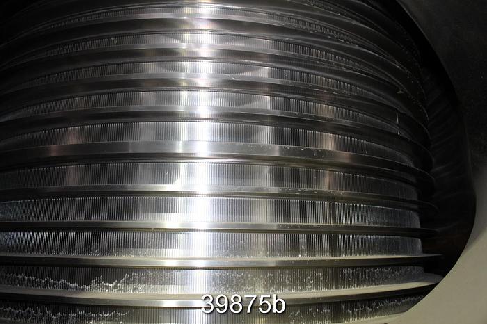 Used Black Clawson UV600 Pressure Screen Housing with Slotted Basket #39875