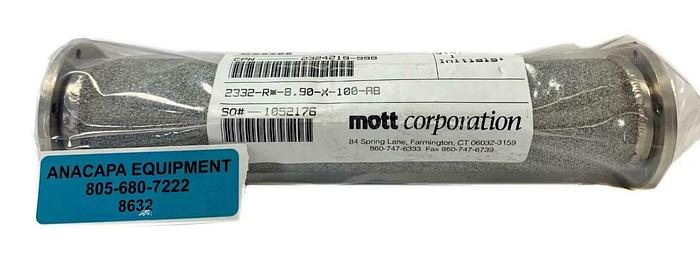 Mott Corporation 2332-R-8.90-X-100-AB Porous Filter Element New (8632)W