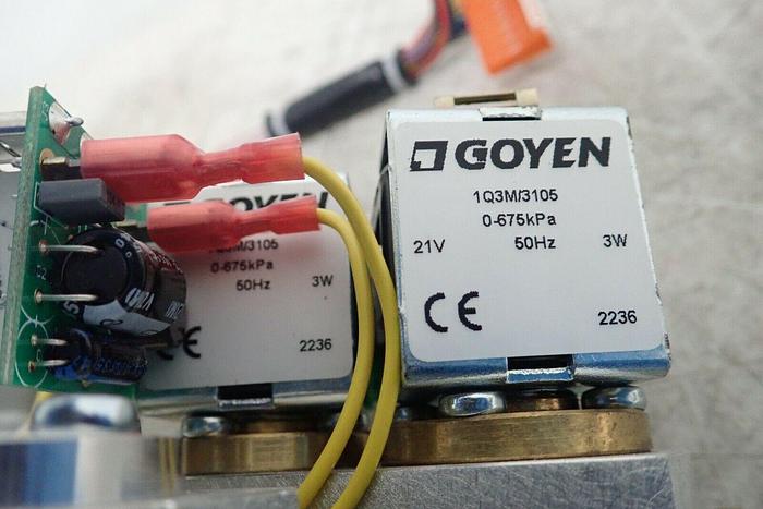 Used Lot of 6 Goyen 1Q3M/3105 Coil Solenoid Valves