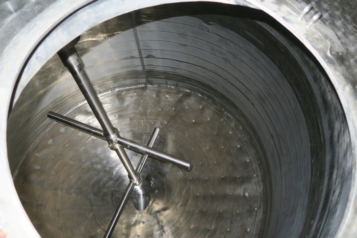 Used AHRENS & BODE 6500l STAINLESS STEEL TANK