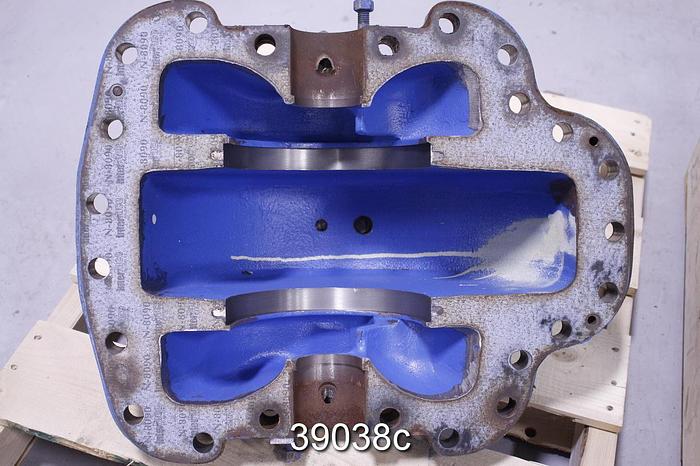 Unused Goulds 3410 Split Case Pump, 8x10x11, 7 Vane Impeller, 11.5" Impeller Diameter #39038