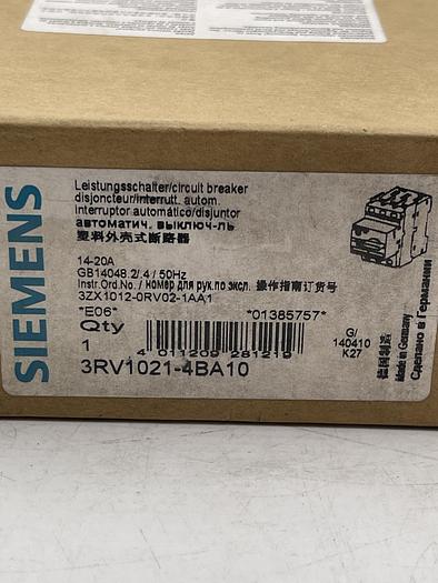 Siemens 3RV1021-4BA10