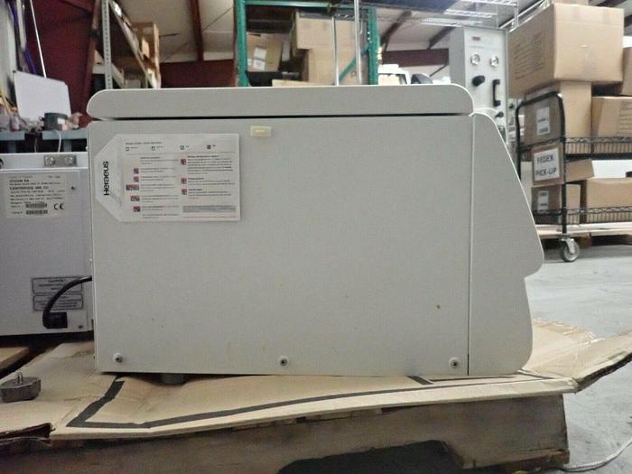 Used Heraeus Biofuge Stratos 75005286 Refrigerated Centrifuge
