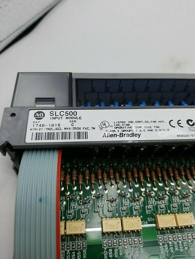 Used Allen Bradley 1746-P2 Ser C, 1746-A7 SER B, 1746-IB16 SER C