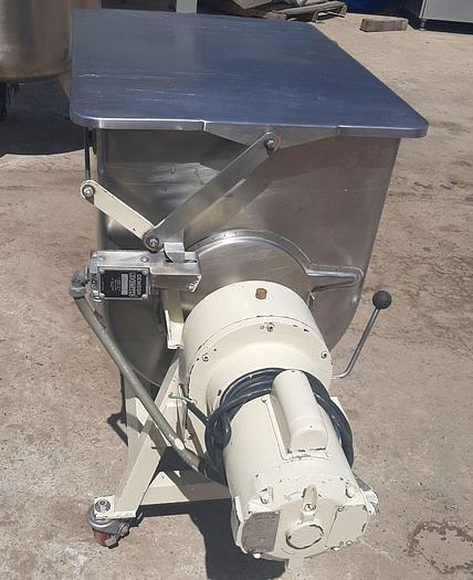 Used Mixer, Paddle, 5 CF, S/st, 200 lb., Leland, Mdl. 200DA70, #S744536