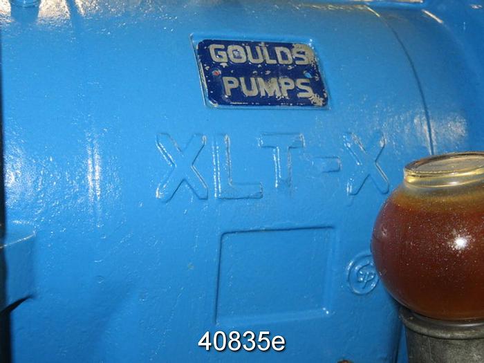 Used Goulds 3196 6x8x13 Pump, SS Casing, 6 Vane SS Impeller #40835