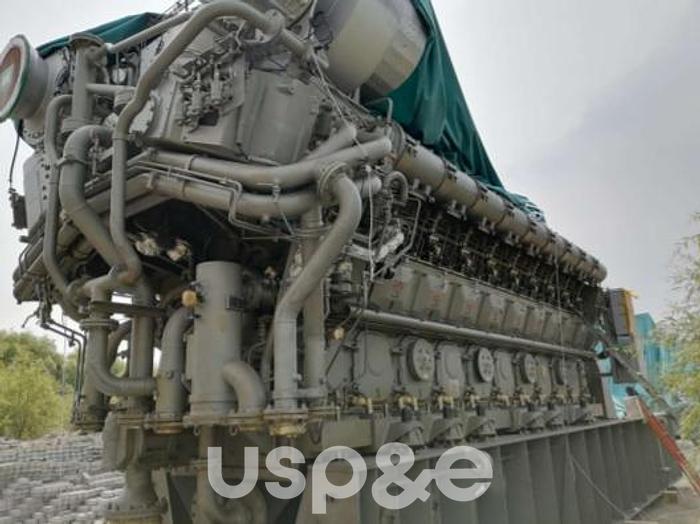 8.6 MW 2011 New STX MAN 18V32/40 HFO Generator Sets