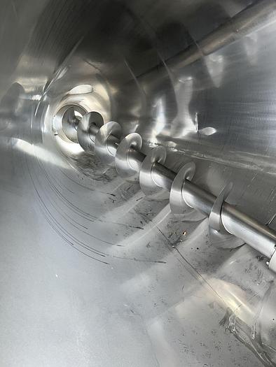Used Mixer, Nauta, 50 CF, Stainless Steel, 8' Diameter #S744844