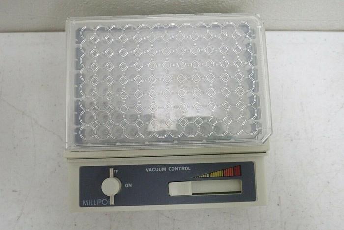 Used Millipore MultiScreen Vacuum Manifold Control with Manual