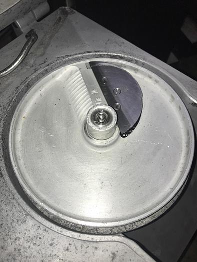 Used Hallde Vegetable Preparation Machine; Md#RG400