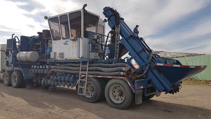 Used 1997 Peerless Hydra Frac Oilwell Cementing Blender Trailer