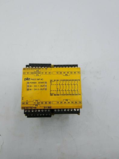 Used PILZ PNOZ X9P 24VDC