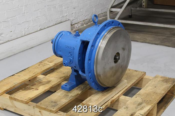 Used Goulds 3196 MT Pump Power End, With 13" Stainless Steel Stuffing Box #42813