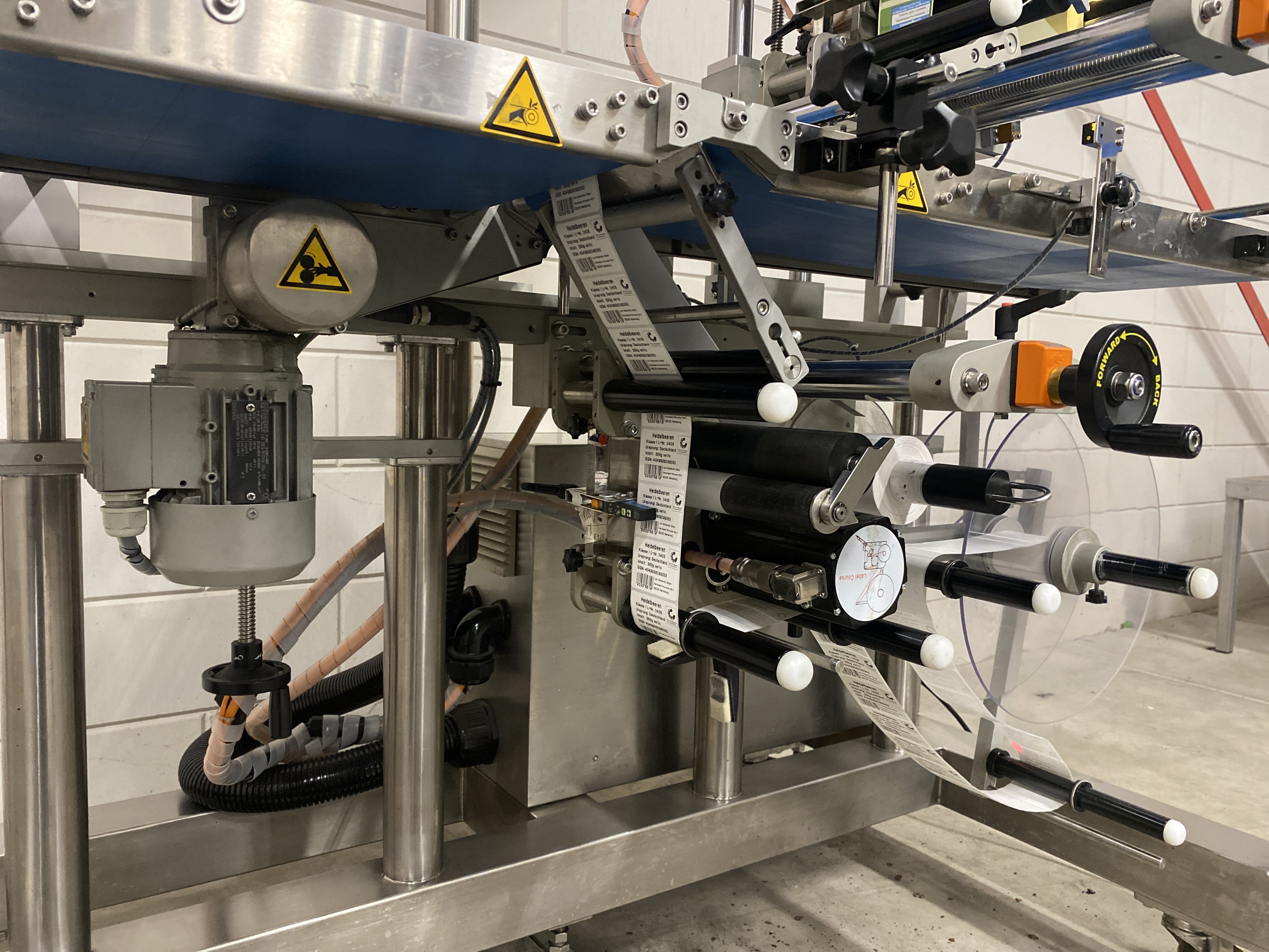 Used Espera 1000 top and bottom labeling