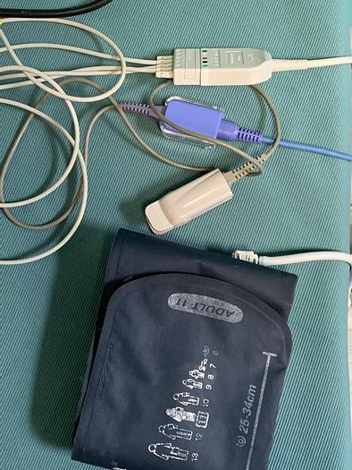 D'occasion Mindray PM-7000 Patientenmonitor+ Zubehör, T1,BP1, BP2, SPO2, CO, NIBP Optionen
