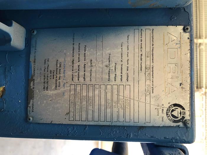 Used 2018 HB21330 Marcott HTM1500 Underground Diamond Drill HTM1500