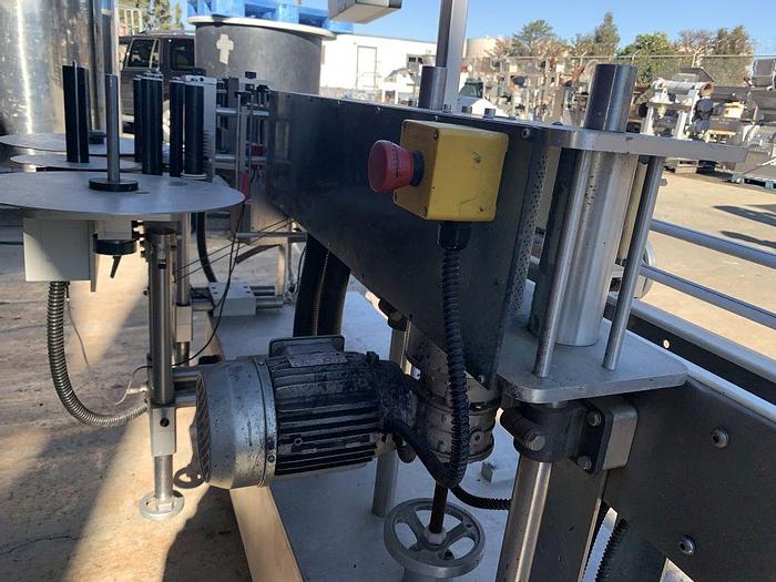 Used Labeler, Pressure Sensitive, Quadrel, Versaline, Wrap, #S744339