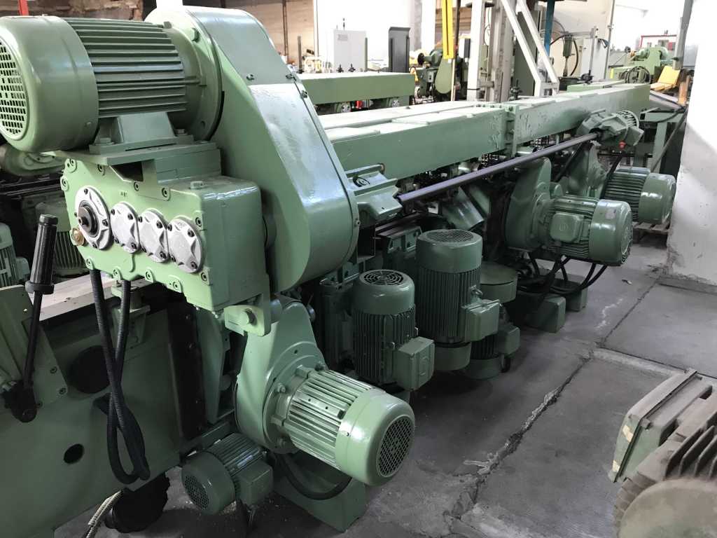 Usato *RISERVATA* Scorniciatrice Weinig Unimat 17N, alberi 7+1