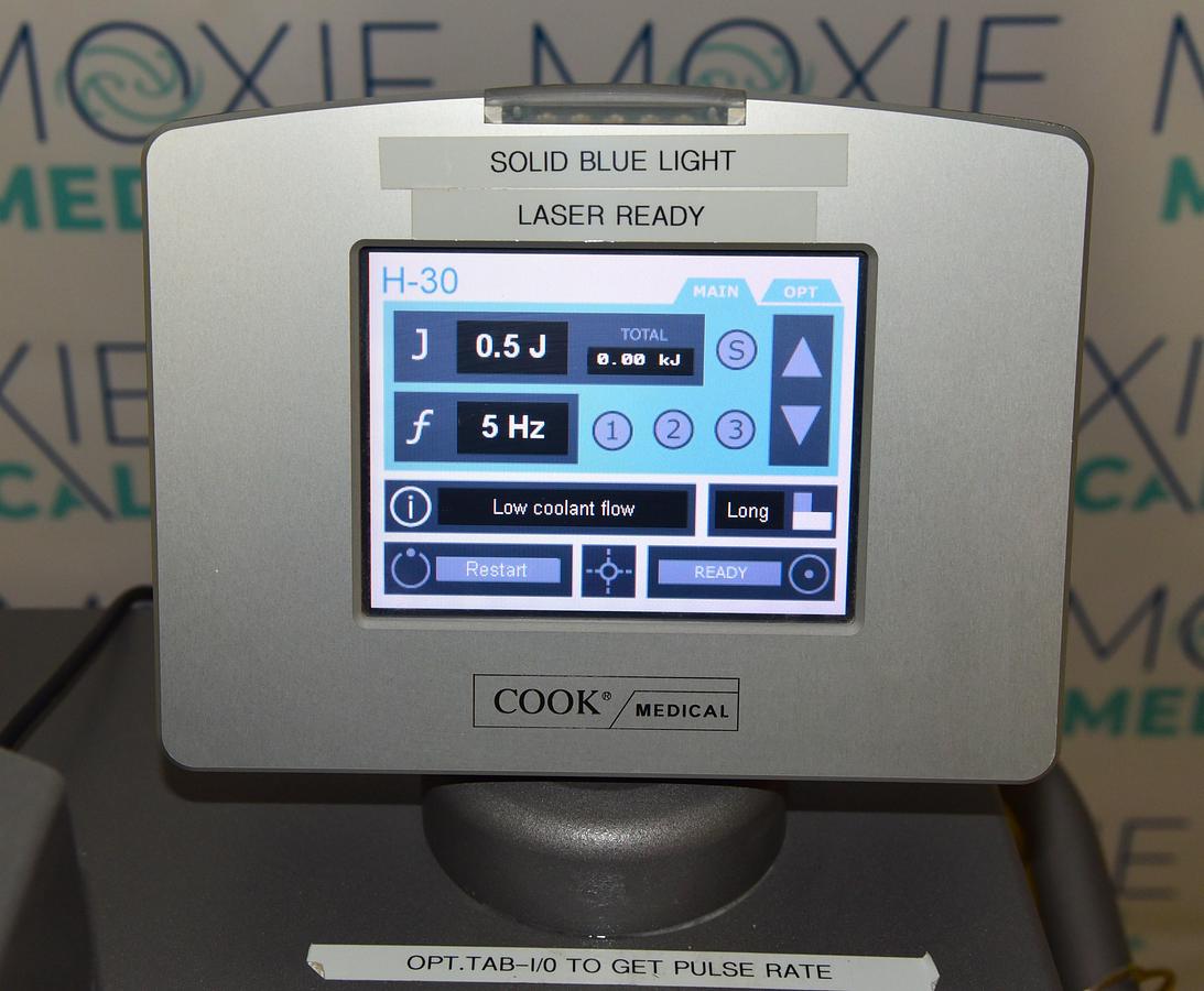 Used Cook Medical H-30 Holmium Laser System
