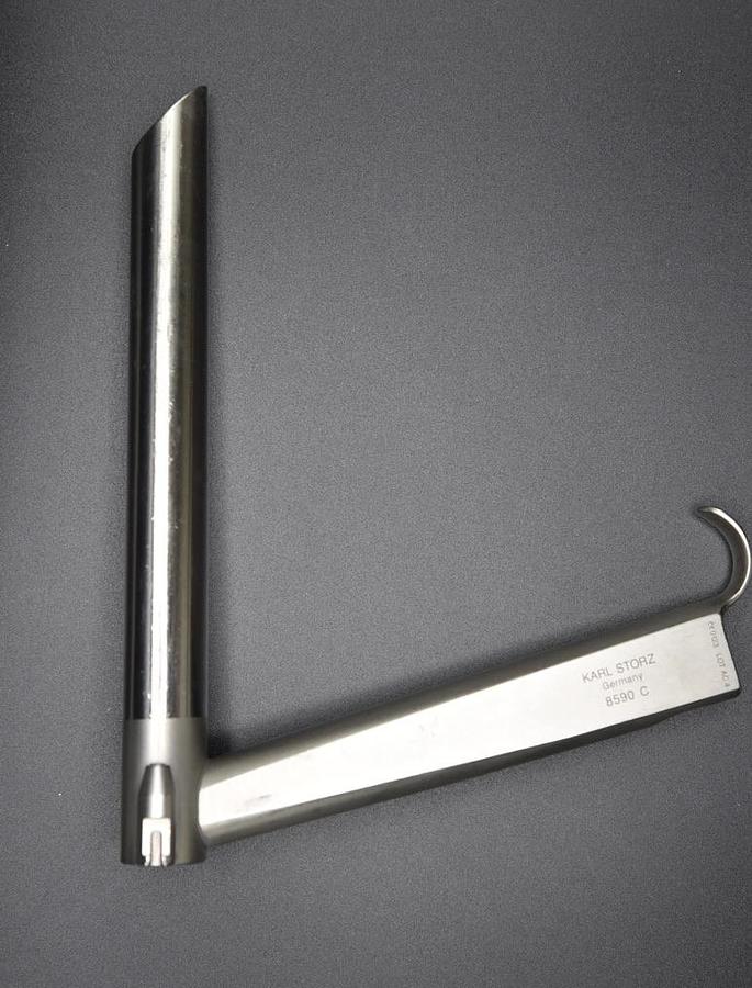Used Karl Storz 8590C Kleinsasser Laryngoscope, Medium Adult