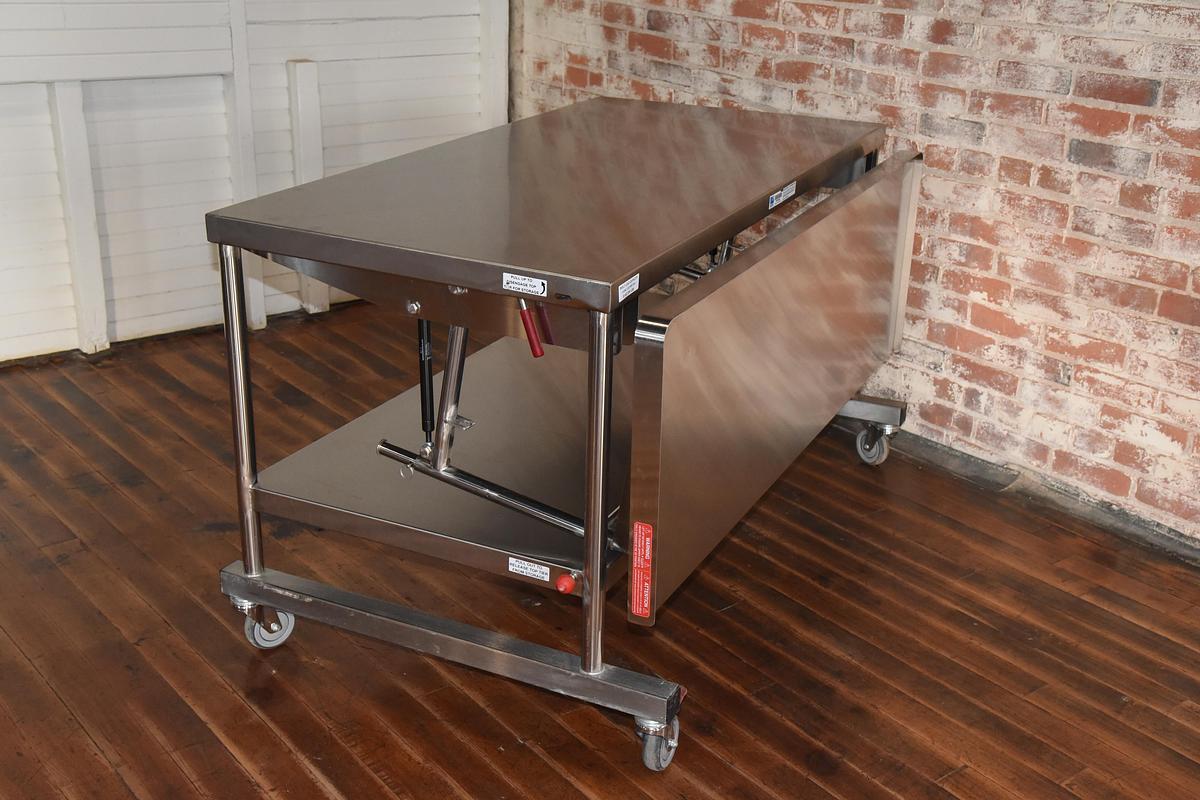 Used Pedigo Pedigo Space Station Central Supply Work Table CDS-3060